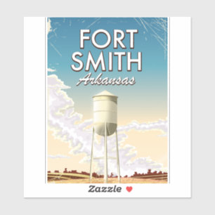 Fort Smith Arkansas travel poster