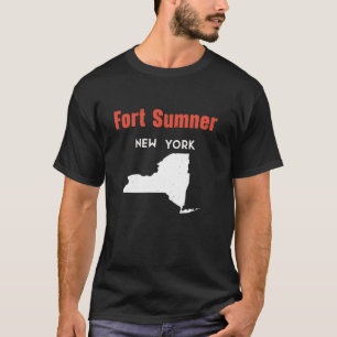 Fort Sumner New York USA State America Travel New T-Shirt