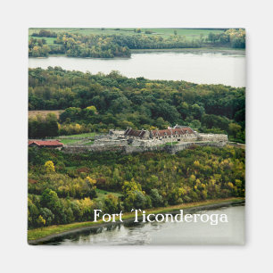 Fort Ticonderoga Autumn Upstate New York Custom Magnet