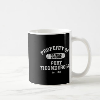 Fort Ticonderoga Carillon Lake Champlain Britain F Coffee Mug