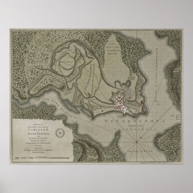 Fort Ticonderoga Poster (Front)