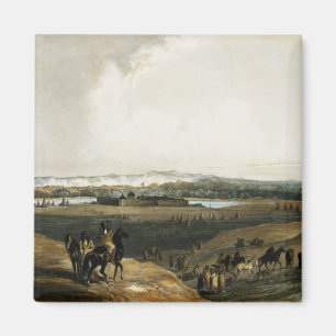 Fort Union on the Missouri, plate 28 from Volume 2 Magnet