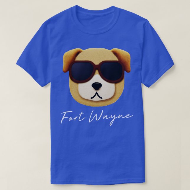 Fort Wayne Dog T-Shirt (Design Front)