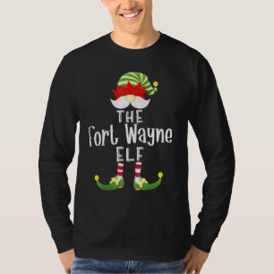 Fort Wayne Elf Group Christmas Pajama Party T-Shirt