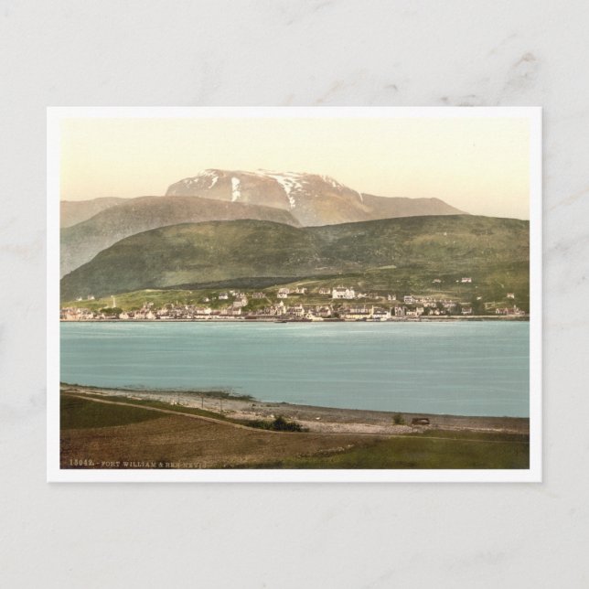 Fort William and Ben Nevis, Inverness, Scotland Postcard (Front)