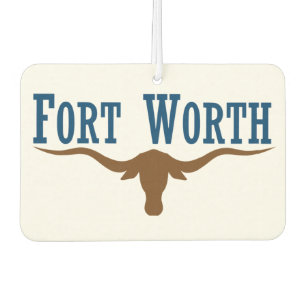 Fort Worth city flag Car Air Freshener