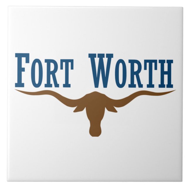 Fort Worth city flag Tile (Front)