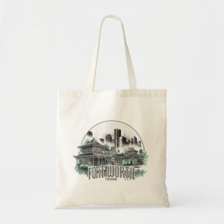 Fort Worth City Texas USA Tote Bag