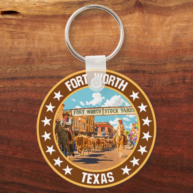 Fort Worth                                         Key Ring (Front)