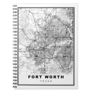 Fort Worth Map Notebook