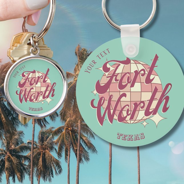Fort Worth Texas accessory gift  Key Ring (Creator Uploaded)