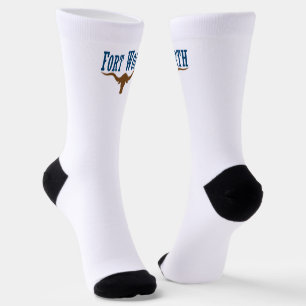 Fort Worth (Texas) city flag  Socks