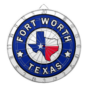 Fort Worth Texas Dartboard