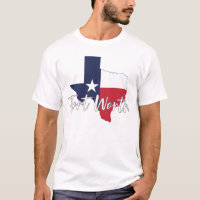 Fort Worth, Texas Flag Map Men's White