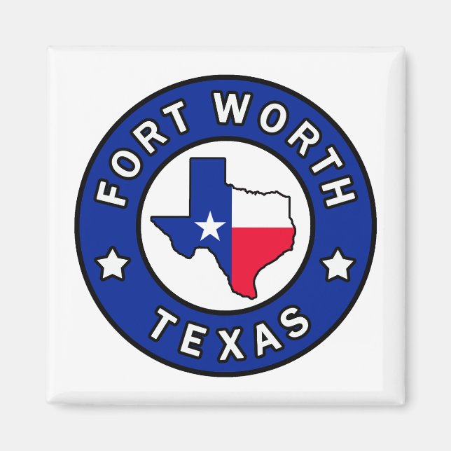 Fort Worth Texas Magnet (Front)