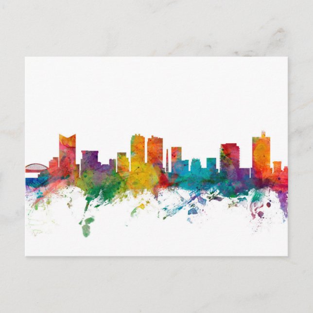 Fort Worth Texas Skyline Postcard (Front)