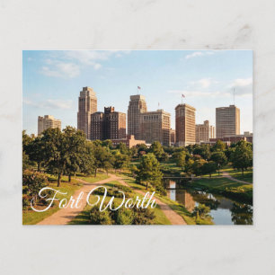 Fort Worth Texas Travel Postcard