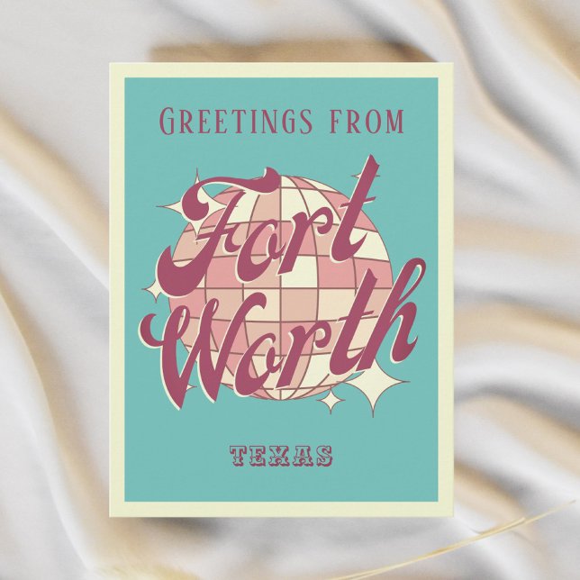 Fort Worth Texas vacation retro Postcard (Creator Uploaded)