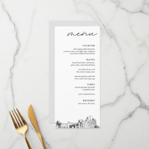 Fort Worth Texas Wedding Dinner Menu