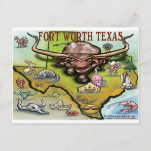 Fort Worth TX Postcard