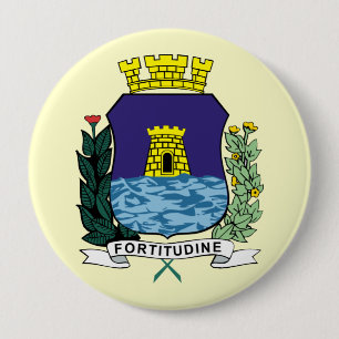 Fortaleza Ceara, Brazil 10 Cm Round Badge