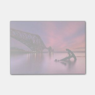 Forth Rail Bridge At Sunset Scotland Post-it Notes