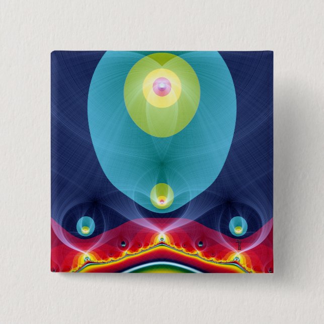 Forth Tetragrammaton  Button (Front)