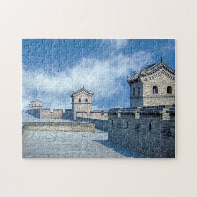 Fortification of the old city of Pingyao - China Jigsaw Puzzle (Horizontal)