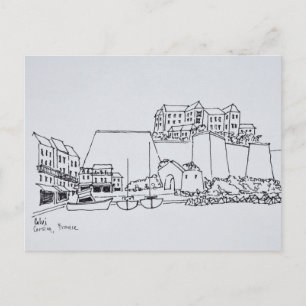 Fortified City of Calvi   Corsica, France Postcard