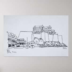 Fortified City of Calvi   Corsica, France Poster