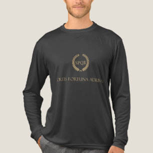 Fortis Fortuna Adiuvat - Fortune Favours The Brave Tri-Blend Shirt
