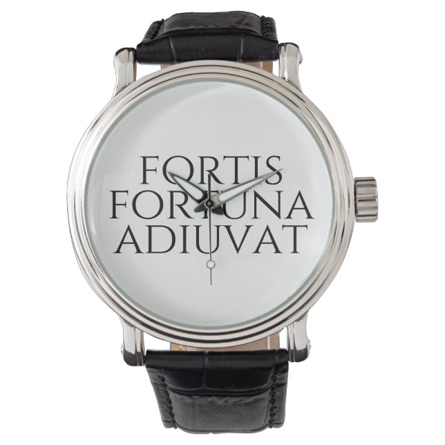 Fortis Fortuna Adiuvat Watch (Front)