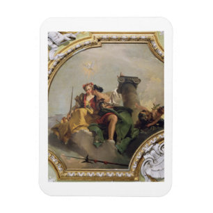 Fortitude and Justice, from the 'Sala Capitolare' Magnet
