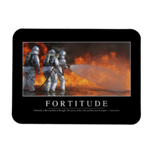 Fortitude: Inspirational Quote Magnet