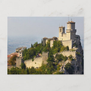 Fortress of Città di San Marino, Italy Postcard