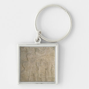 Fortress under Siege, from Nimrud, Iraq Key Ring