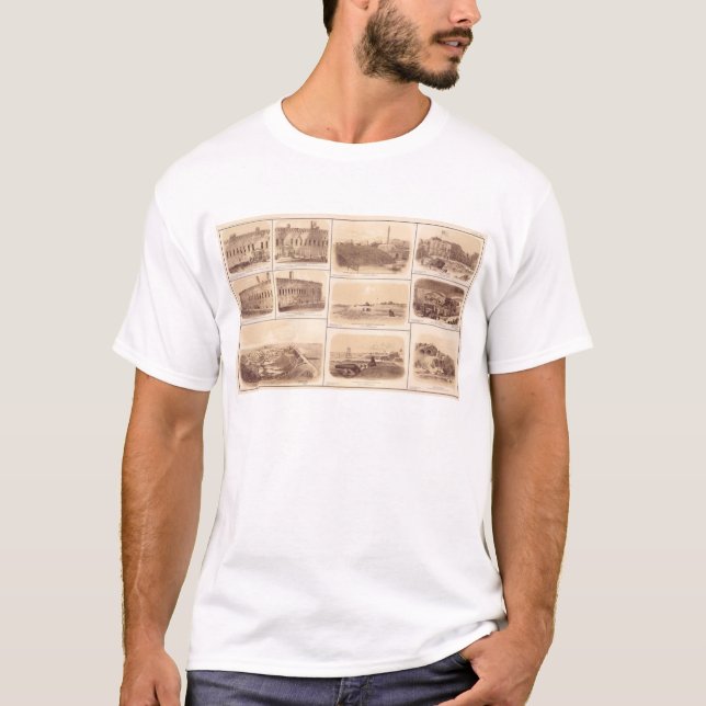 Forts Sumter & Moultrie, Sullivan's Island T-Shirt (Front)
