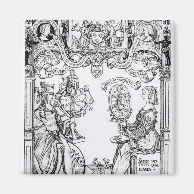 Fortune and Wisdom Magnet (Front)