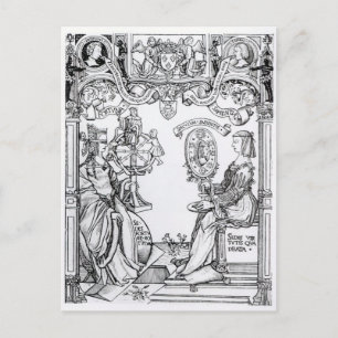 Fortune and Wisdom Postcard