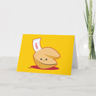 Fortune Cookie Card