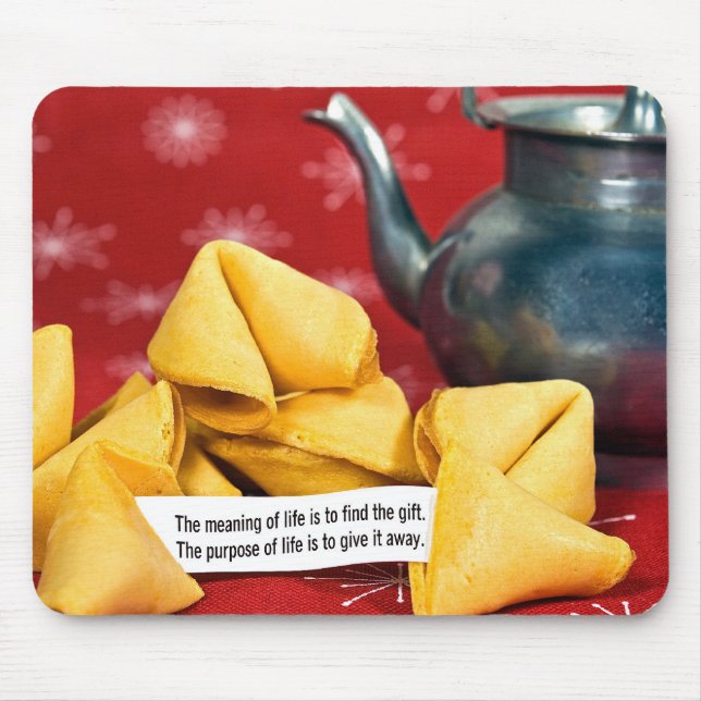 Fortune Cookie Inspiration Mouse Pad (Front)