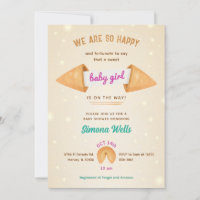 Fortune Cookie It's Baby Girl Cute Shower Sprinkle