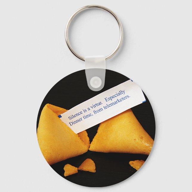 Fortune Cookie Keychain (Front)