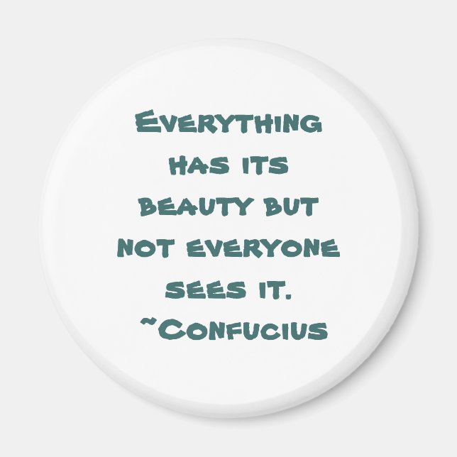 Fortune Cookie Magnet (Front)