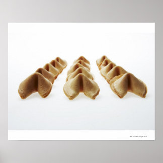 Fortune Cookies in three rows Poster