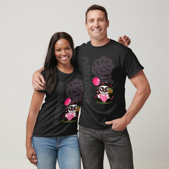 Fortune- Five Giant Panda Gods  T-Shirt (Unisex)