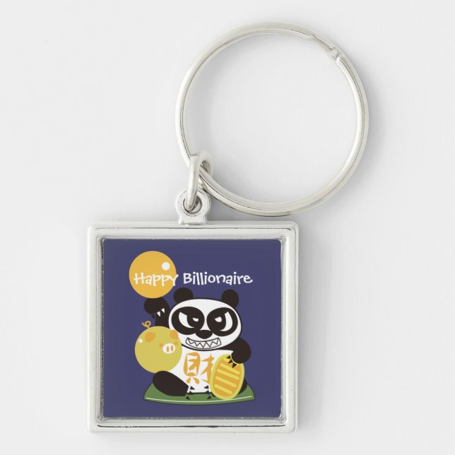 Fortune Panda God Key Ring (Front)