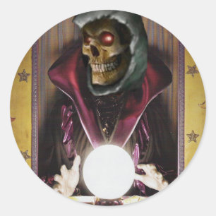 Fortune Teller Classic Round Sticker