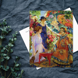 Fortune Teller Colin Campbell Cooper Postcard