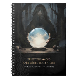 Fortune Teller Crystal Ball Notebook